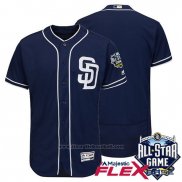 Maglia Baseball Uomo San Diego Padres Blu 2016 all Star Autentico Flex Base